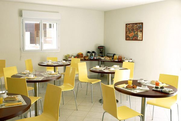 Отель Citea Residentiel Marseille Plan De Cuques Ресторан фото